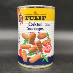 丹麦tulip cocktail sausages郁金香熟制猪肉香肠罐头danish pork
