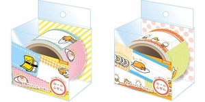 【现货】sanrio懒蛋蛋 盒装和纸胶带便签卷 7图共80枚