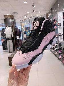 洋桃美国代购 air jordan6 aj6 rings六冠王樱花粉女神粉 直邮