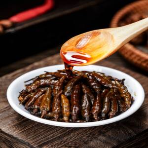 云南特产傣媳妇酱油珍珠小米辣220g小米辣酱油下饭菜泡椒