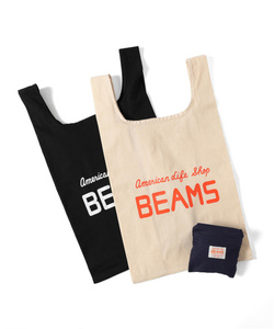 现货  BEAMS便携式折叠包 围裙 45th Classic Logo系列