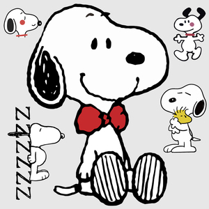 日韩史努比行李箱贴纸防水卡通可爱旅行箱冰箱笔记本电脑装饰贴画