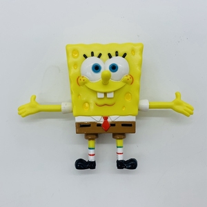 正版散货出口尾货  海绵宝宝 铁线可动人偶手办模型公仔