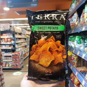 香港代购 美国TERRA薯片异国风情蔬菜片/紫薯/红薯片多种口味50g