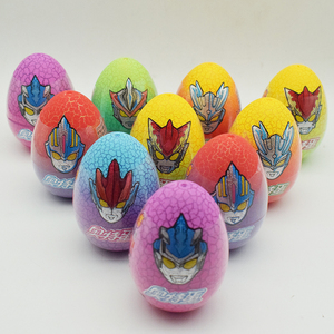 新款卡通奥特曼奥特蛋奇趣巧克力豆恐龙小怪兽玩具糖果玩具零食