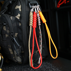 不锈钢u型手腕绳男士钥匙防丢绳多用途匙钥链子工作证挂套挂绳