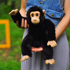 国家地理黑猩猩仿真动物玩偶送人布娃娃生日礼物儿童玩具毛绒公仔