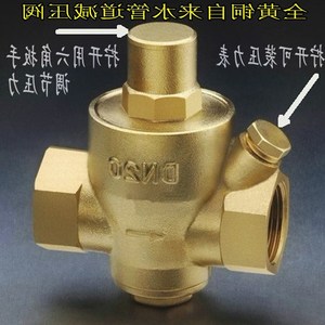加压阀调节阀自来水管道减压阀稳压电热减阀4分6分厚黄铜净水器