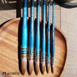 马蒂尼水彩笔松鼠毛