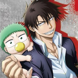 够酷粤语动画《恶魔奶爸/魔b爸b/魔王父亲》[全2部60话] 5碟片dvd