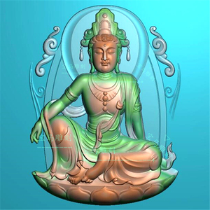 精雕图自在观音