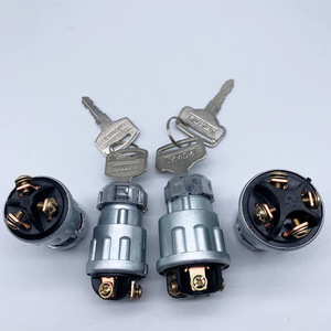 农用车叉车改装车用起动点火开关jk404型jk423型启动点火钥匙开关