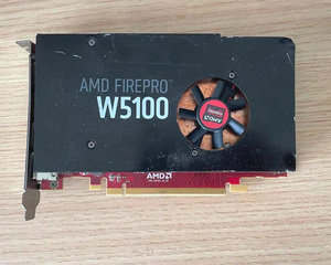 w5100 4g专业图形显卡 cad绘图设计 ps  dp口高清 4个 四屏三屏4k