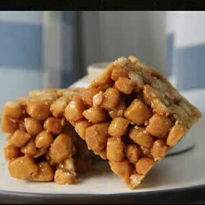 拍4发5 开封特产香酥哈拉豆老式传统糕点脆酥老式哈拉豆1斤装包邮