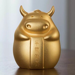 清仓铜师傅新年牛气冲天生肖牛摆件家居饰品公司商务春节活动礼品