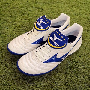 麒天足球mizuno美津浓wave cup里瓦尔多tf碎钉袋鼠皮男子足球鞋