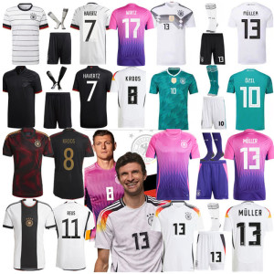 2024欧洲杯德国队球衣18世界杯主场短袖套装22客场成人儿童足球服
