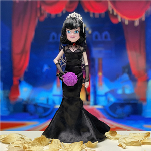 正版精灵旅社10寸娃娃梅维斯暗黑风婚纱关节可动动漫收藏换装现货
