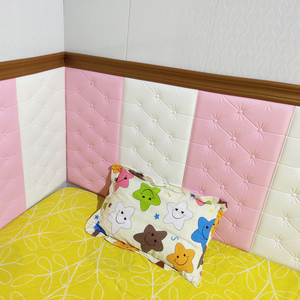 墙纸自粘3d立体墙贴加厚儿童房榻榻米床头板墙围泡沫壁画防撞软包