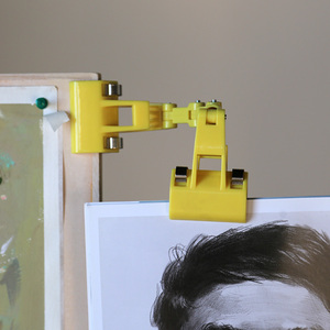 左绘画画临摹夹美术生专用范画夹夹画夹子画板夹子水粉色彩素描夹子用的夹子绘画夹用品可旋转折叠的临摹器