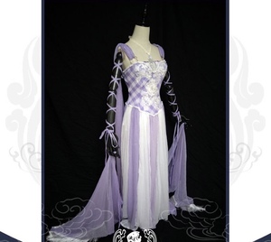 【出租】泱月古风欢天喜地七仙女紫儿天庭同款古装影视服