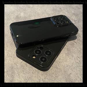 高级冷淡风亮黑色华为p60适用mate40/p30手机壳华为nova8/11/7se防摔