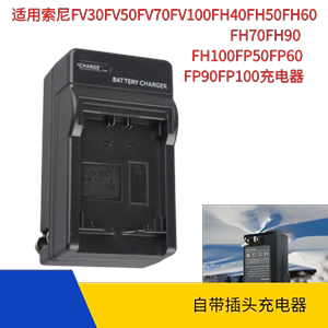 适用索尼BC-TRV充电器FH50FV50 FV70 FH70 FV100 FH60FH100Q锂电