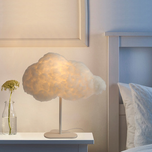 云朵台灯床头灯卧室温馨浪漫棉花灯白云网红ins少女北欧创意台灯