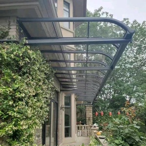 铝合金雨棚阳台家用别墅庭院屋檐楼顶透明户外防雨遮阳阳光棚雨搭