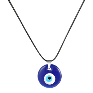 Cross border choker Blue Eye Necklace Fashion Neck chain项链