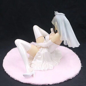 成人手办 性感新婚新娘 婚纱佐伯蓝 妈见打系列 动漫美少女摆件