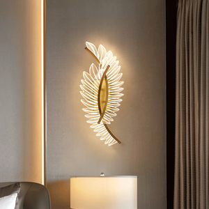 新款全铜床头壁灯简约现代过道客厅背景墙装饰灯创意卧室轻奢灯具