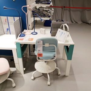 温馨宜家ikea佩尔书桌办公桌学习桌写字台电脑桌可调节96x58cm