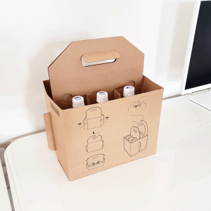 温馨宜家ikea玻璃杯子盘子包装盒手提盒纸盒便携礼品盒纸箱包邮