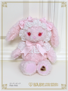 【武汉】【打折清仓】baby 粉兔熊 粉丝带/粉波点丝带 中号斜挎包