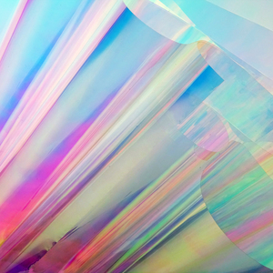 加厚幻彩膜炫彩玻璃贴膜七彩变色镭射纸透明渐变彩虹膜商场装饰膜