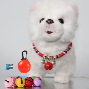 狗铃铛项圈小型犬泰迪发光