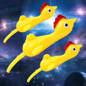 弹射小鸡解压童年粘性整蛊发泄趣味粘墙活动礼品儿童拉伸玩具唯六