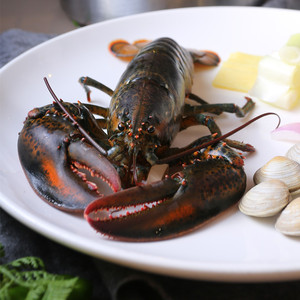 帅是我的负担淘宝2只各1斤鲜活波士顿龙虾新鲜海鲜水产特超大10连奥