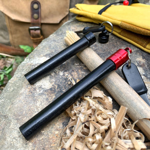 磁力扣打火石户外打火棒野营露营野外生存荒野求生取火装备镁棒