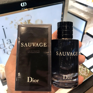 Dior/迪奥Sauvage清新之水狂野/旷野男士淡香水持久60ml 100ml