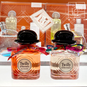 hermes/爱马仕 twilly丝巾丝带小礼帽女士香水淡香精edp30ml/50ml