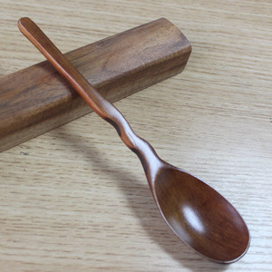 日式木制木头勺子长柄喝汤勺子汤羹搅拌勺韩式汤勺木勺大调羹家用