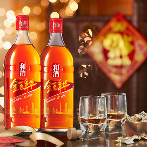 和酒 金色年华整箱上海老酒黄酒5年500ml*6瓶整箱装五年陈13.5度