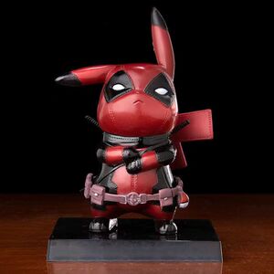 众晟烨波专卖店天猫复联小贱贱死侍皮卡丘手办神奇宝贝cos公仔汽车