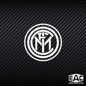 意甲国际米兰车贴反光贴纸 国米新队标队徽 欧冠足球 拉花车身贴