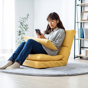 日本山业日式设计懒人沙发榻榻米阳台飘窗卧室躺椅可折叠可平躺