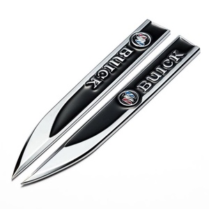 别克改装个性车标 别克凯越英朗君越威朗昂科威刀锋叶子板侧标贴