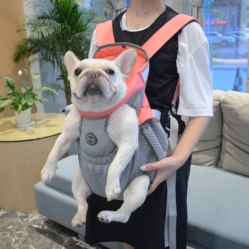 包狗狗双肩胸前包透气网布狗包猫包法斗巴哥胖狗外出包tb