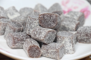 广东梅州正宗客家手工特产富贵土姜糖石扇128克原味姜糖零食小吃